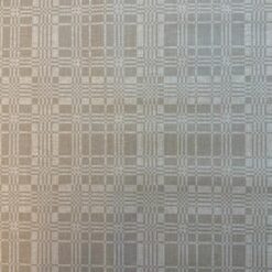 Vaxduk Dräll rutig Beige 140cm bred
